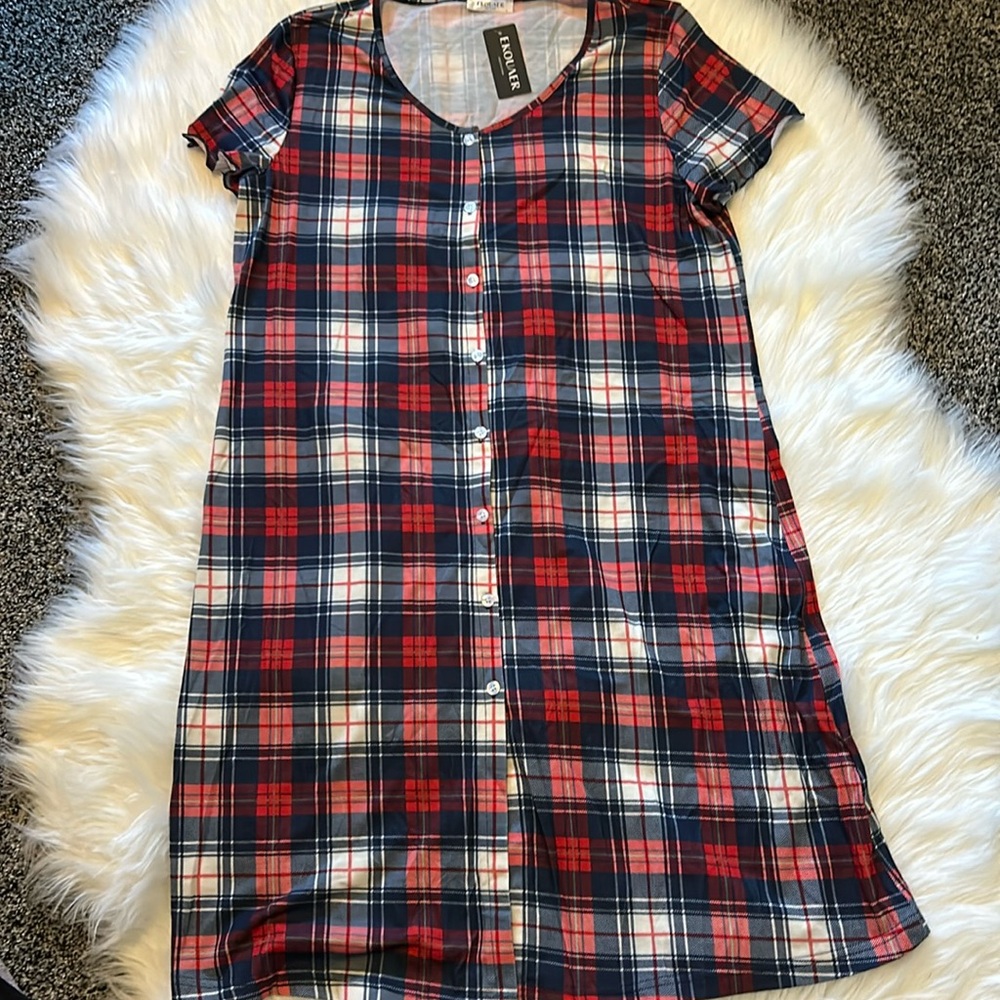 NWT Plaid Nightgown
